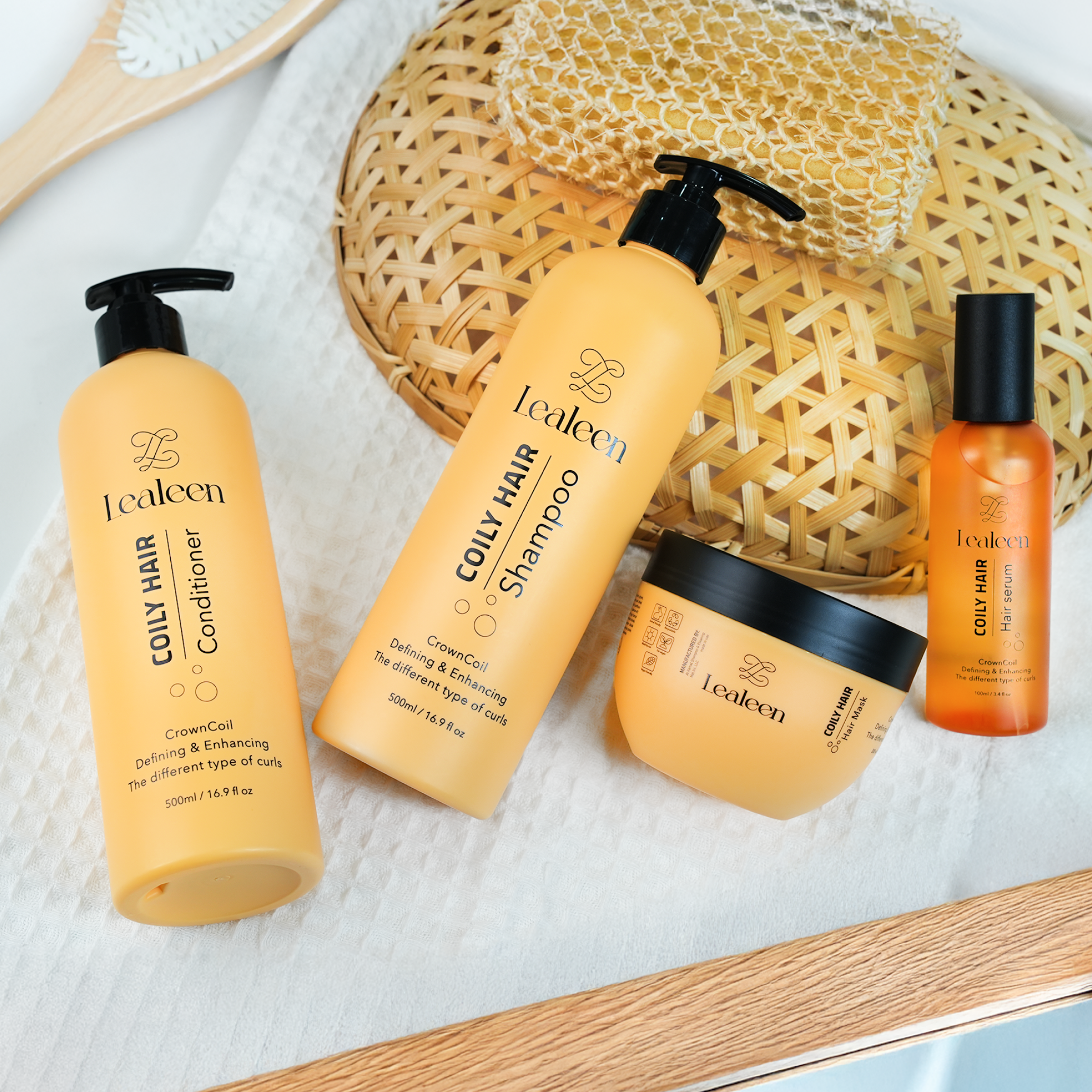 Lealeen CrownCoil Bundle For Coily Hairs