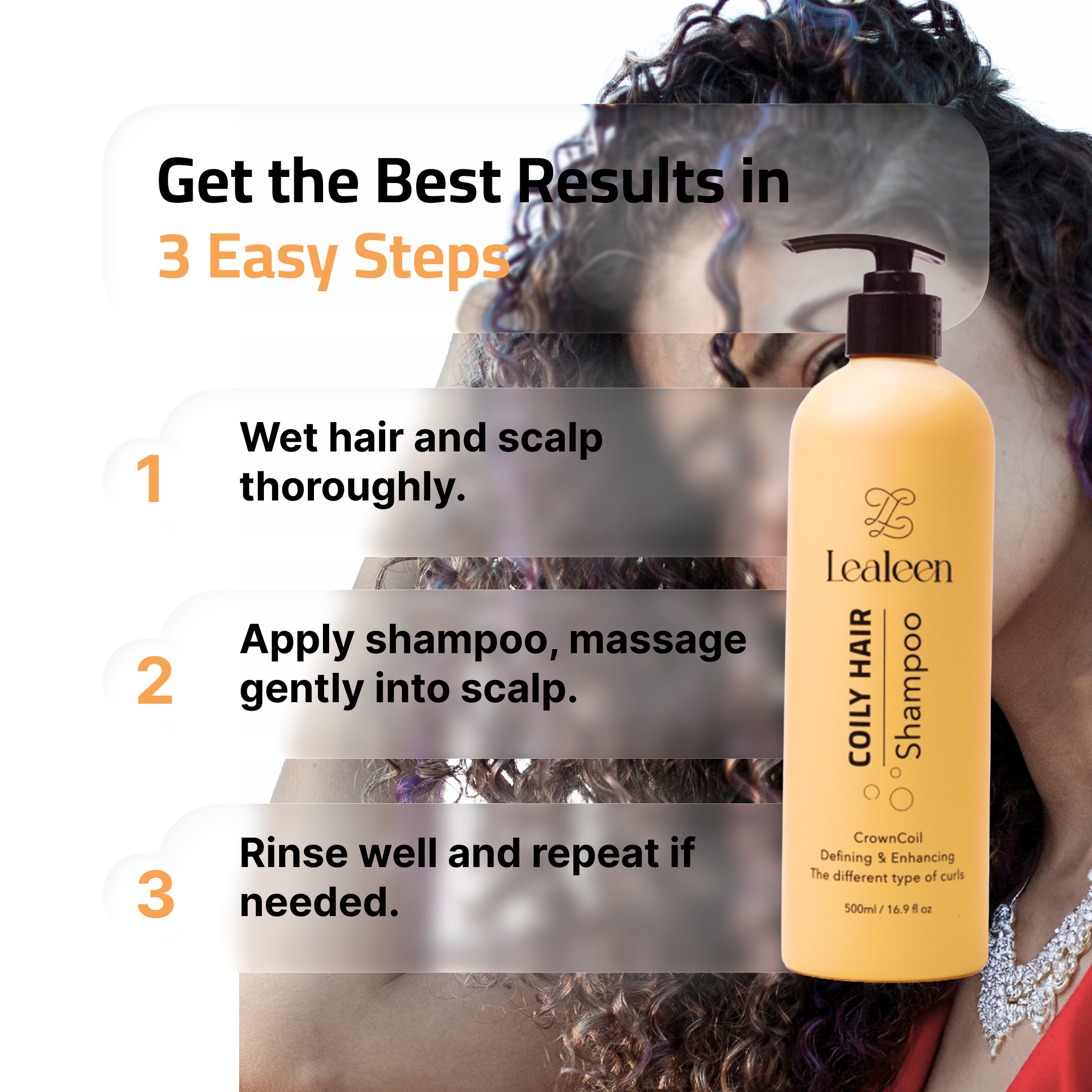 Lealeen Shampoo For Coily Hair