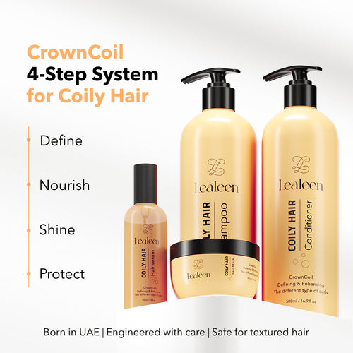 CrownCoil Curly Hair Routine Bundle