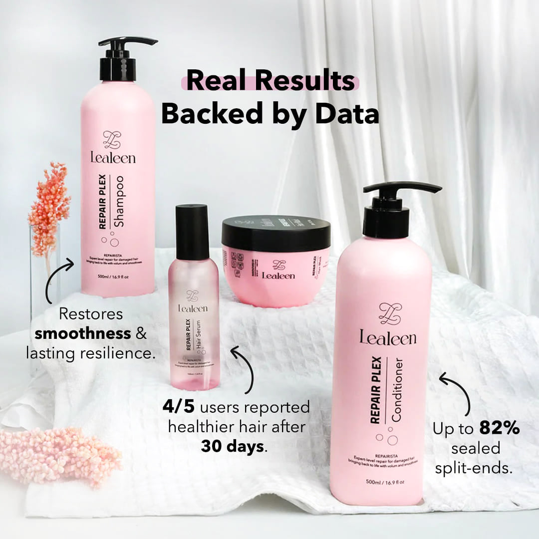 Repair Plex | Biotin + Keratin + Vitamins F & E | 4-Piece Bond