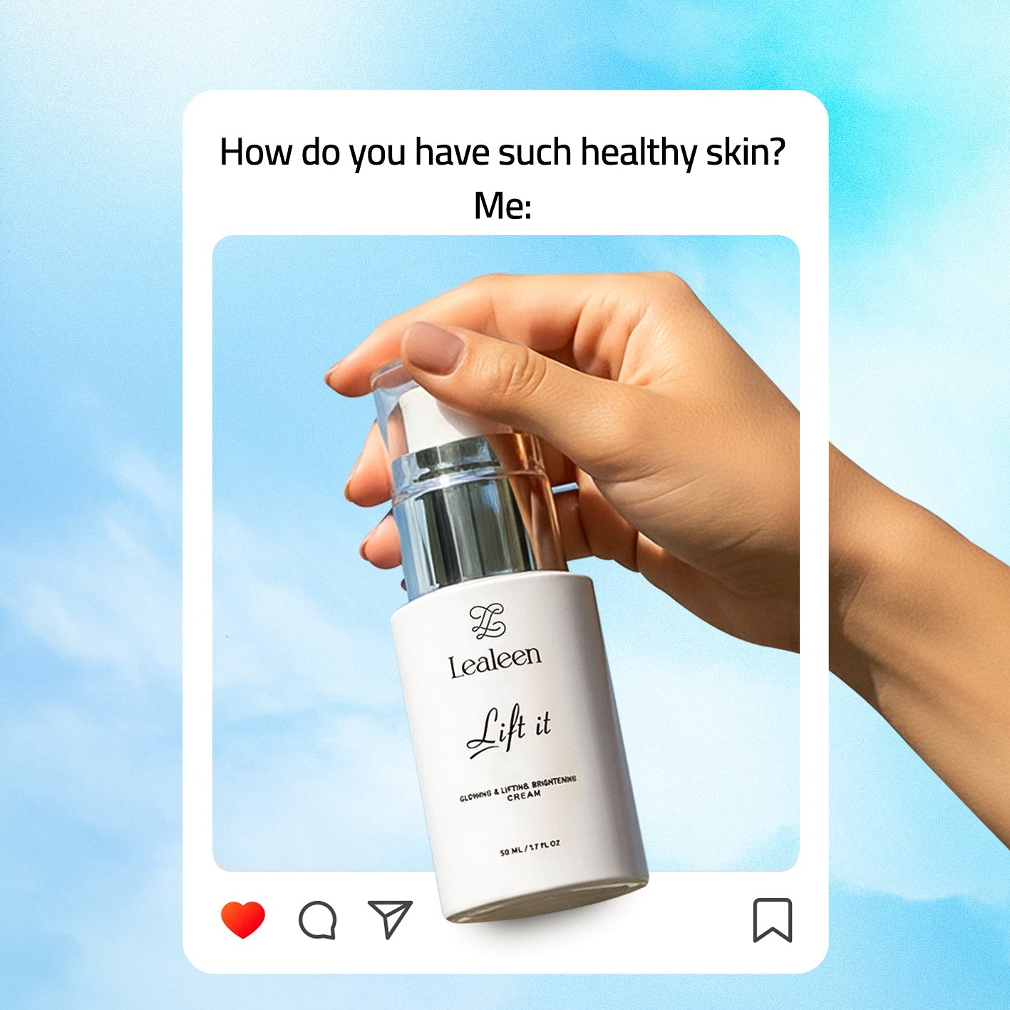 Lift It™ Anti-Aging Cream with Vitamin C &amp; Peptides | 50ml