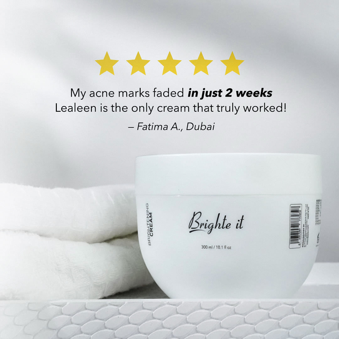 Instant Whitening Body Cream | Niacinamide &amp; Vitamin C | 300ml