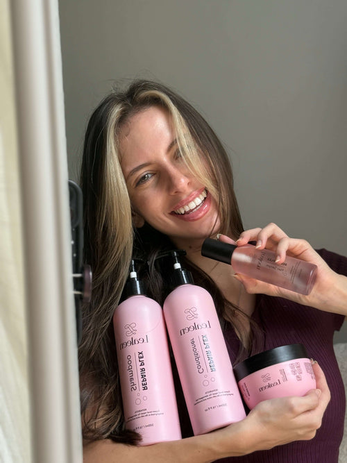 Lealeen Hair Treatment | 4 Steps Routine