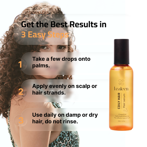 Lealeen Hair Serum For Coily Hair