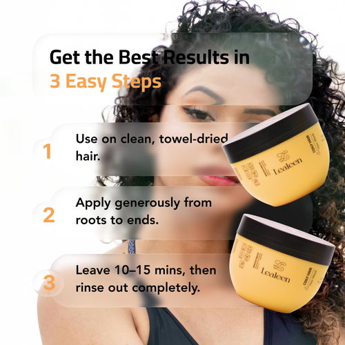 Lealeen Hair Mask For Curly Hairs