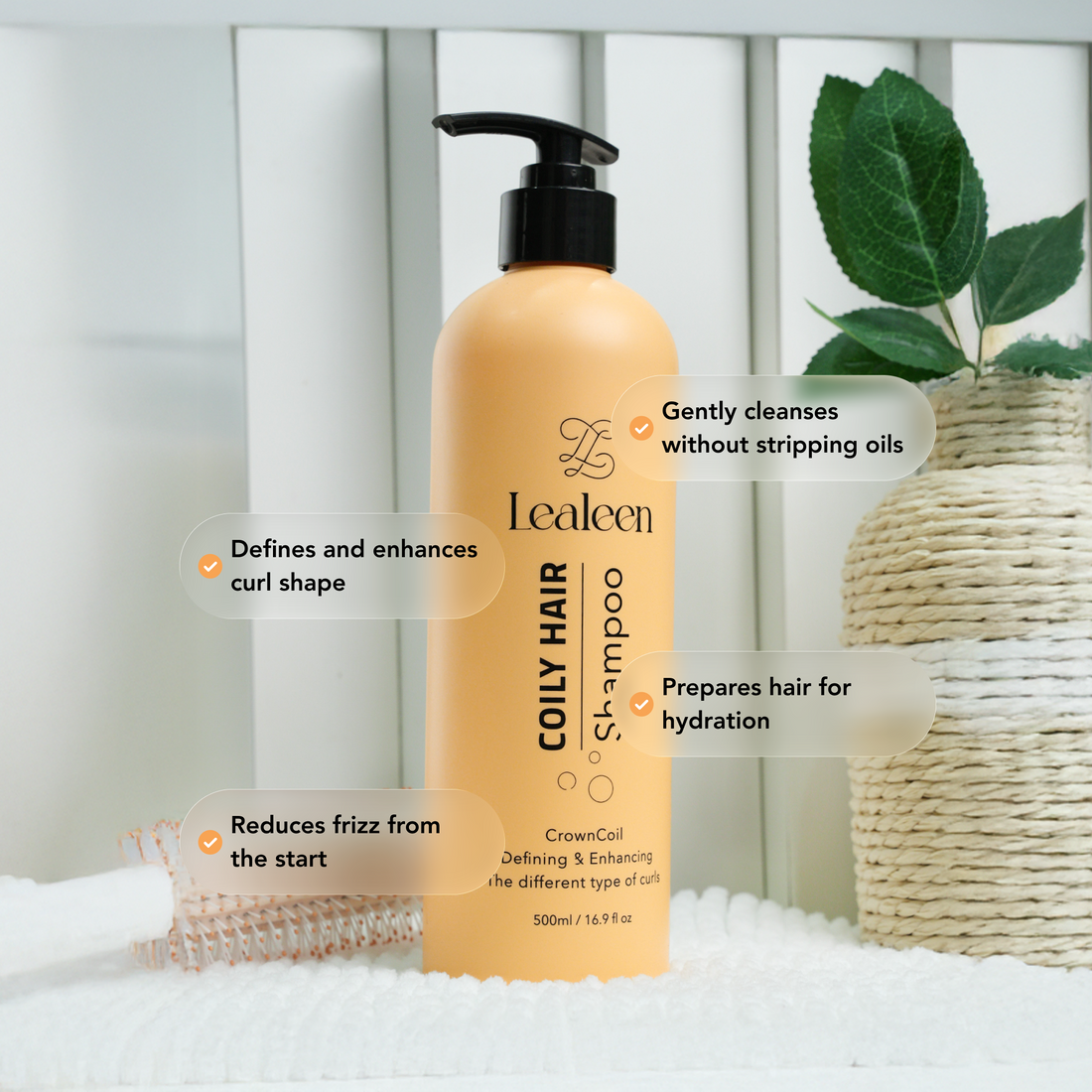 Lealeen Shampoo For Coily Hair