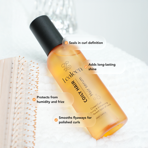 Lealeen Hair Serum For Coily Hair
