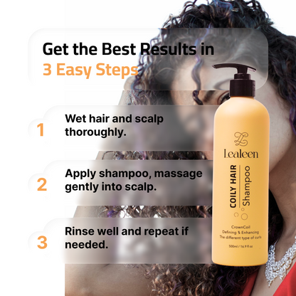 Lealeen Shampoo For Coily Hair