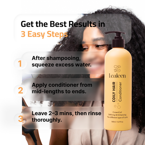 Lealeen Conditioner For Coily Hairs