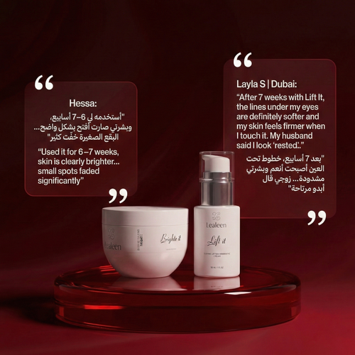 Lealeen Skincare Bundle | Brightening & Lifting